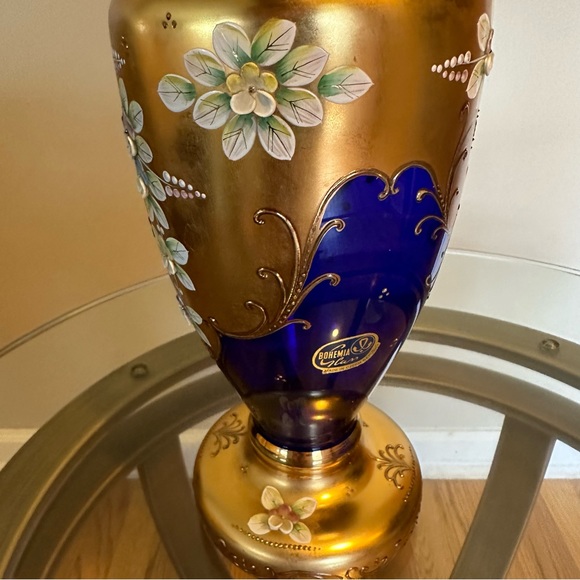 Bohemia vase rare vintage /Excellent collection - Picture 11 of 17